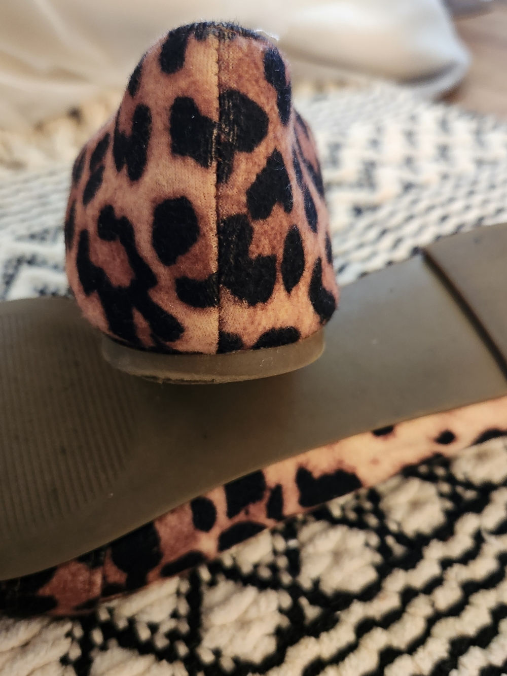 Steve Madden Leopard Print Pointed Loafers - Brown - Picture 3 of 4